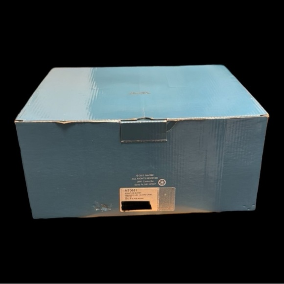 NWT | Scoop Ice Bucket | Nambe Gourmet | Acacia Wood & Stainless Steel - Picture 12 of 12